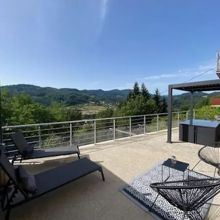 Appartement Le Cocoon Le Cheylard Exterior foto